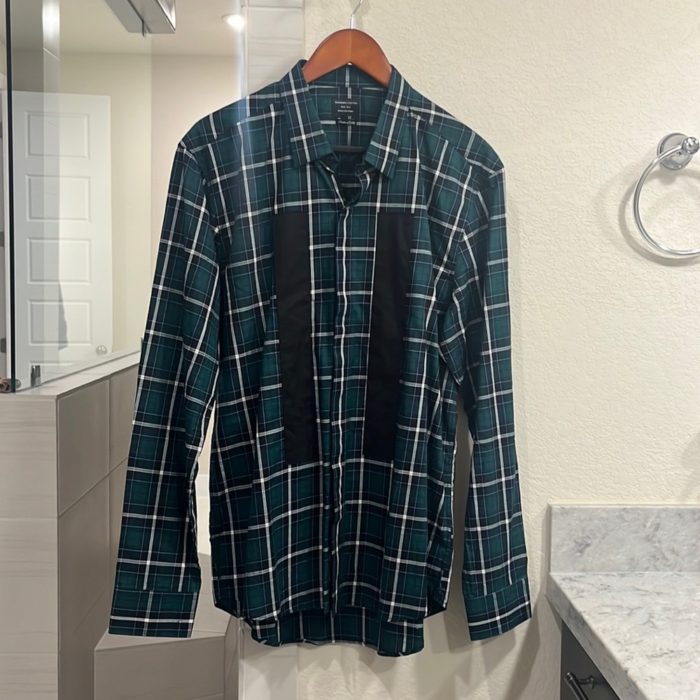 Large men dress shirt